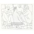 Quatre hommes nus assis (Les Métamorphoses d´Ovide)