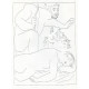 Quatre têtes d´hommes (Les Métamorphoses d´Ovide)