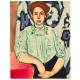 Madame Matisse - Portrait a la raie verte (1905)